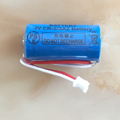 CR123A 3.0V 足容量1700mAh 带防爆阀锂电池 烟雾探测器电池